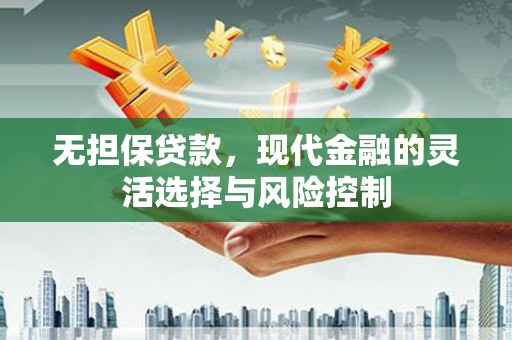 双塔无担保贷款，现代金融的灵活选择与风险控制