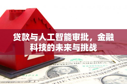 双塔贷款与人工智能审批，金融科技的未来与挑战