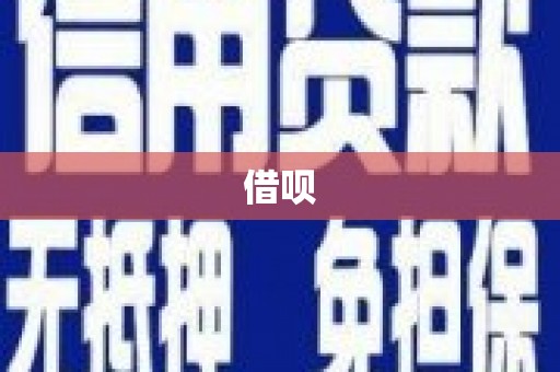 双塔借呗