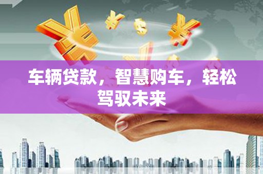 双塔车辆贷款，智慧购车，轻松驾驭未来