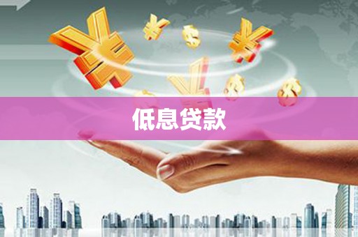 双塔低息贷款